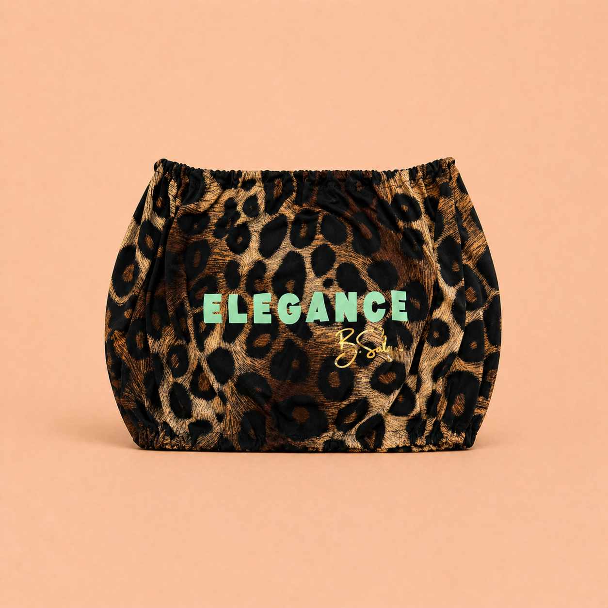 Trolley Fabric Cover - Statement Leopard Elegance