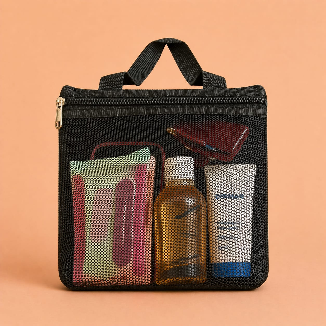 Mesh Zipper Bag