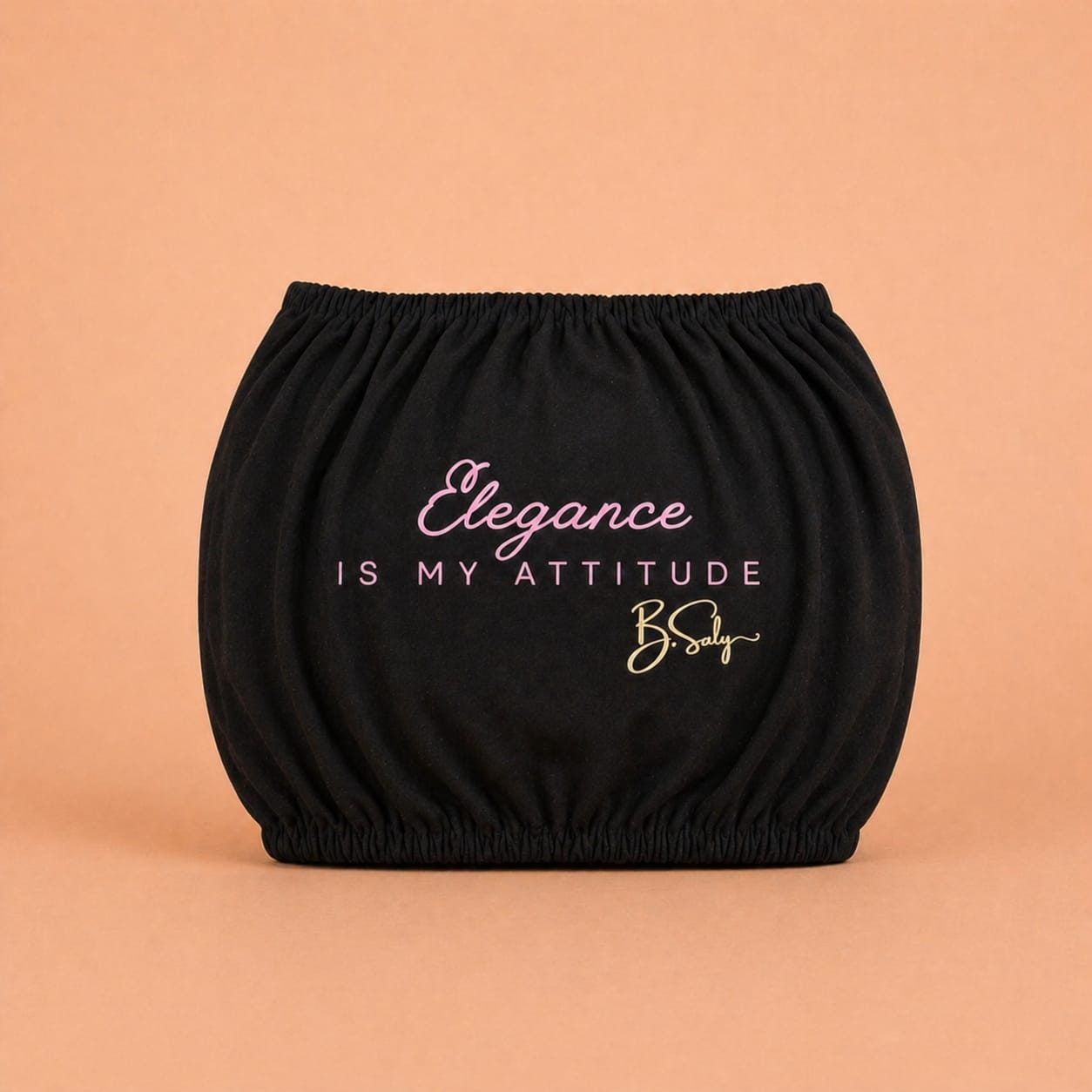 Trolley Fabric Cover - Elegance is My Attitude
