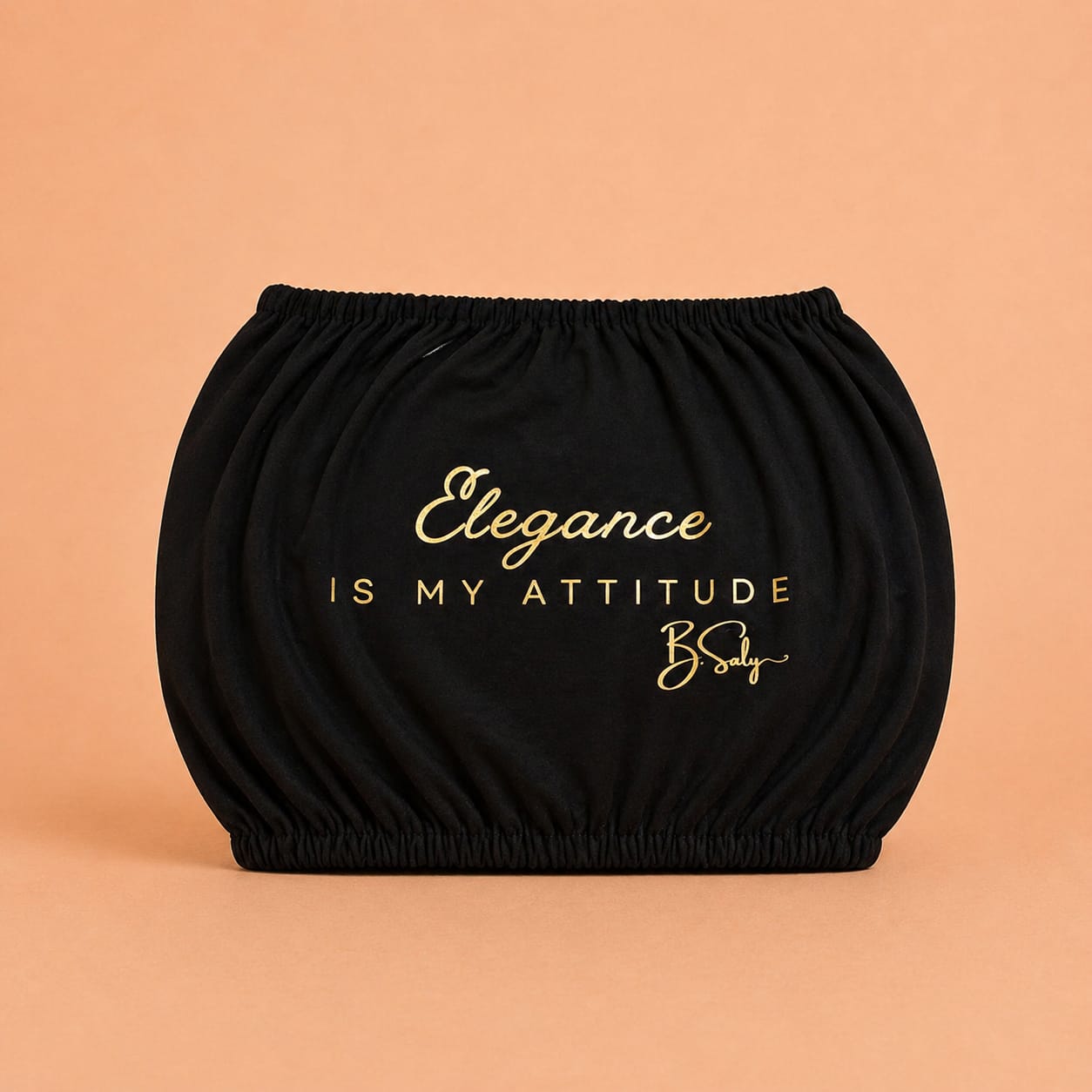 Trolley Fabric Cover - Elegance is My Attitude