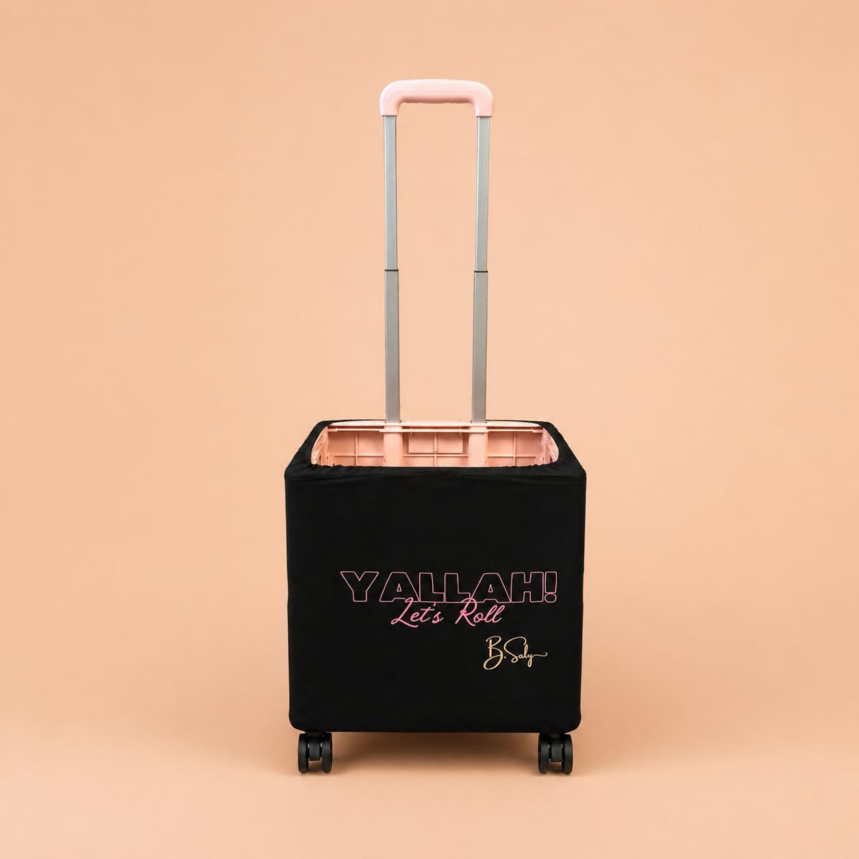 Trolley Fabric Cover - Yallah! Let’s Roll