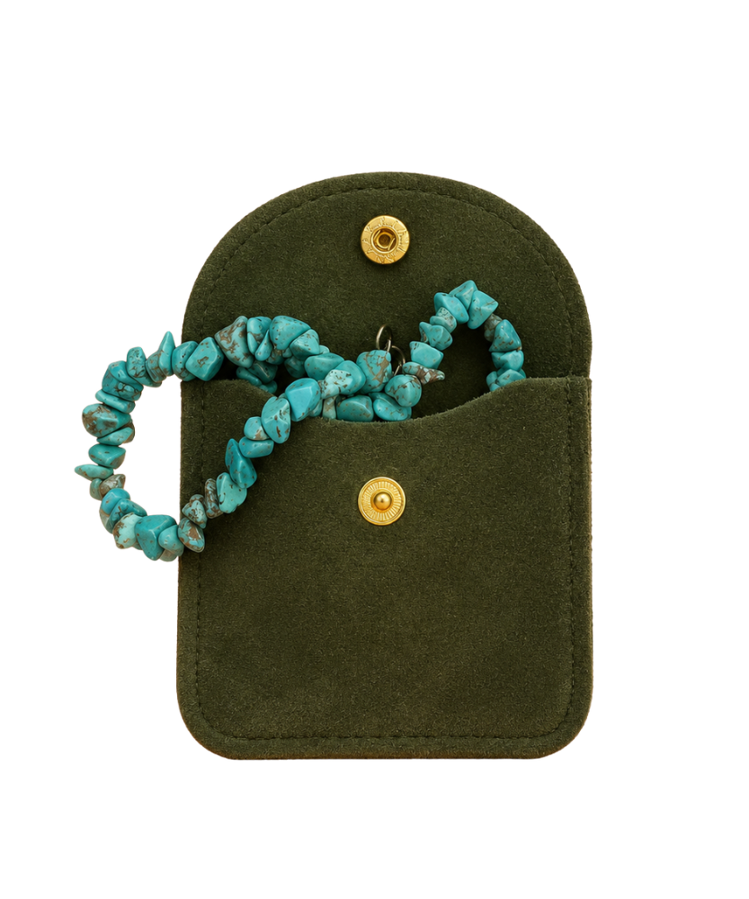 Velvet Snap Accessory Pouch – Set of 5