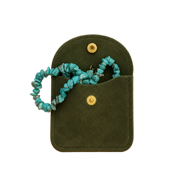 Velvet Snap Accessory Pouch – Set of 5 | B.Saly
