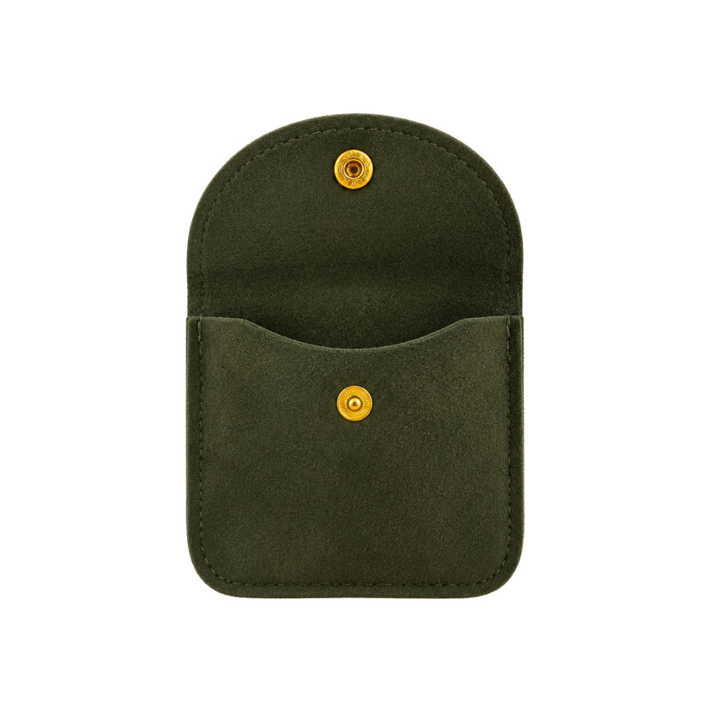 Velvet Snap Accessory Pouch – Set of 5