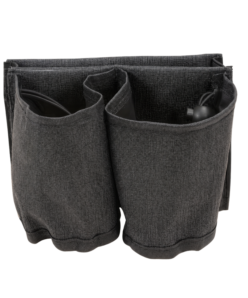 Practical Trolley Holder for Luggage – For Cups, Phone & Small Essentials