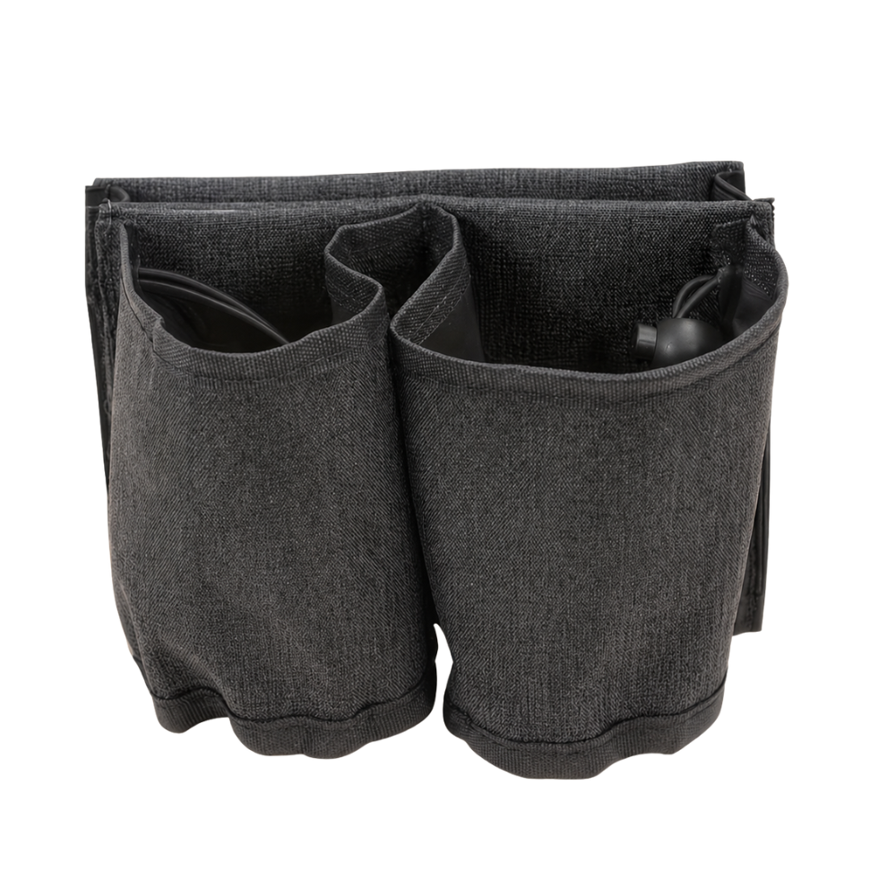 Practical Trolley Holder for Luggage – For Cups, Phone & Small Essentials
