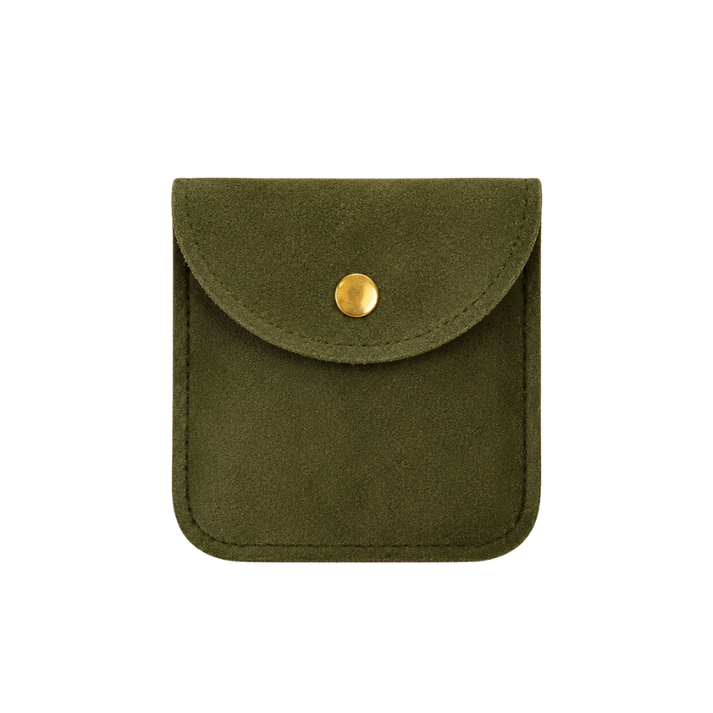 Velvet Snap Accessory Pouch – Set of 5