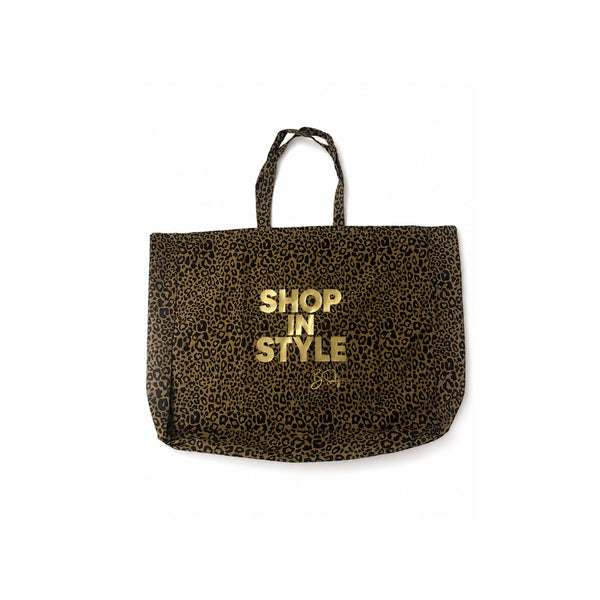 Leopard Print Tote Bag – Shop in Style | Multicolor | B.Saly