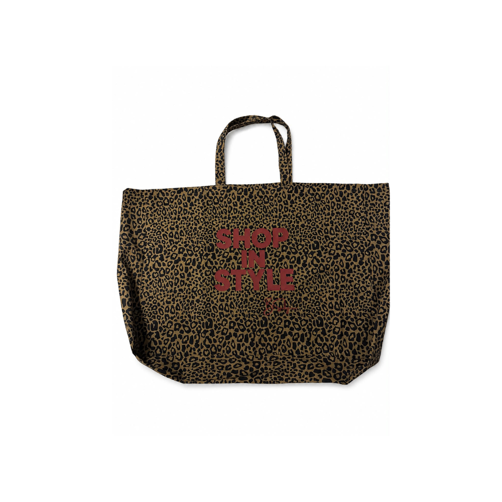 Leopard Print Tote Bag – Shop in Style | Multicolor | B.Saly