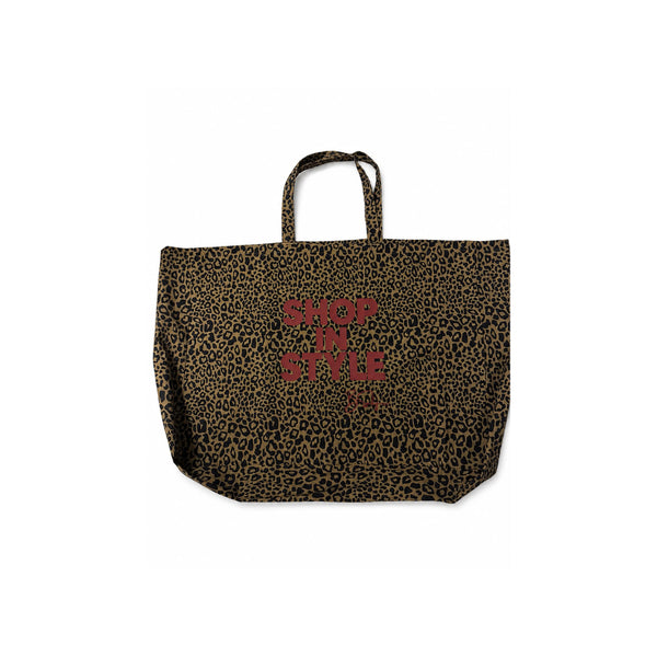 Leopard Print Tote Bag – Shop in Style | Multicolor | B.Saly