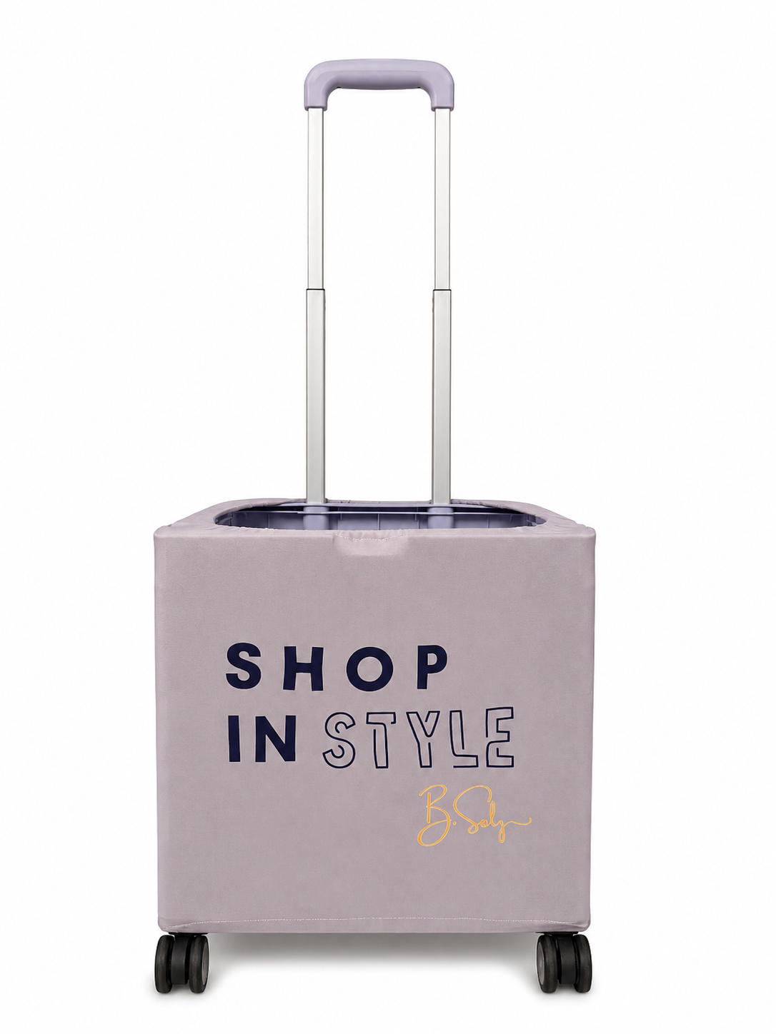 Cool Purple Shop In Style Trolley Cover | B.Saly