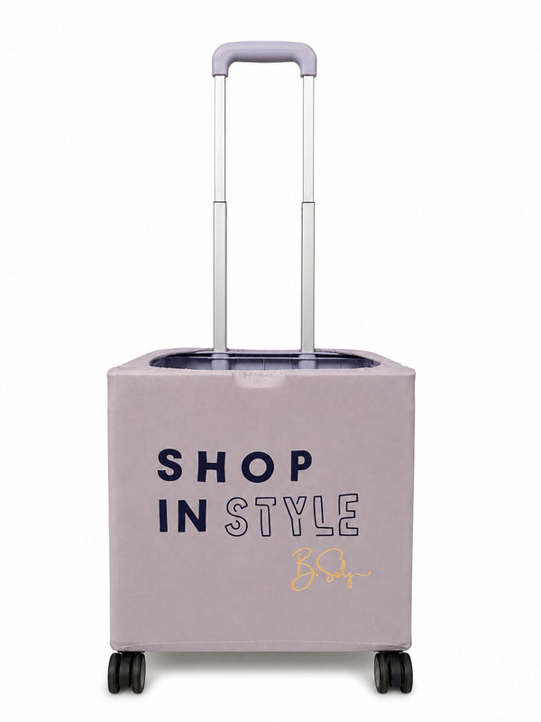 Cool Purple Shop In Style Trolley Cover | B.Saly