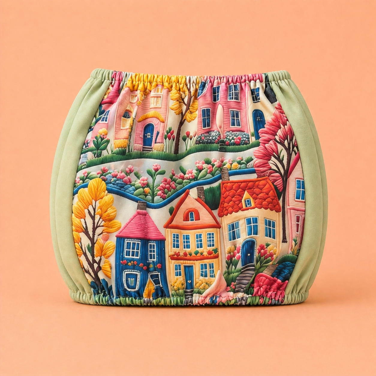 Trolley Fabric Cover - Dream Village