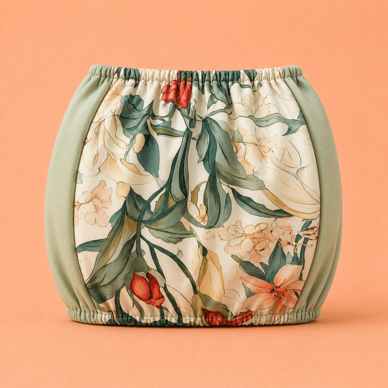 Trolley Fabric Cover - Soft Floral