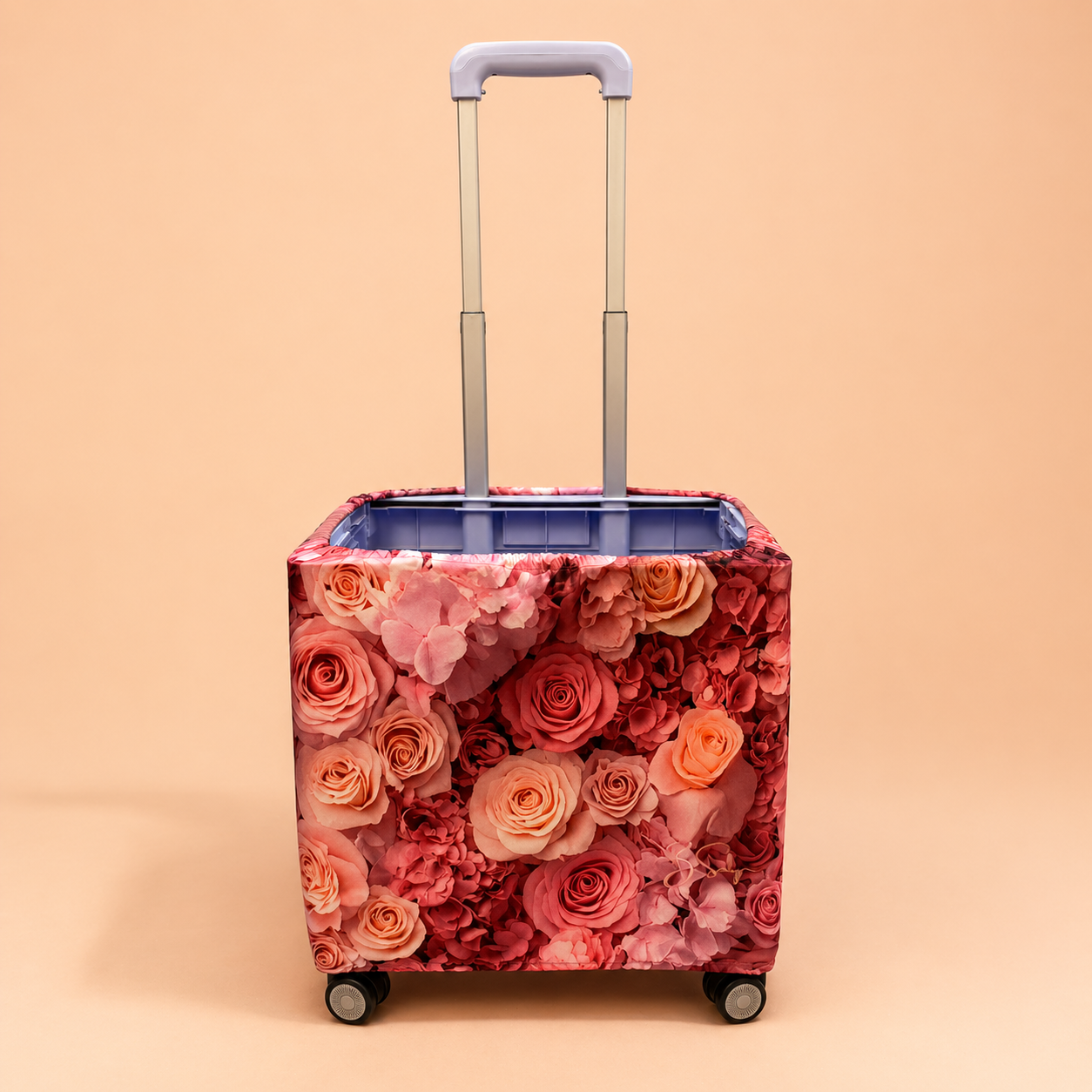 Trolley Fabric Cover - Floral Elegance