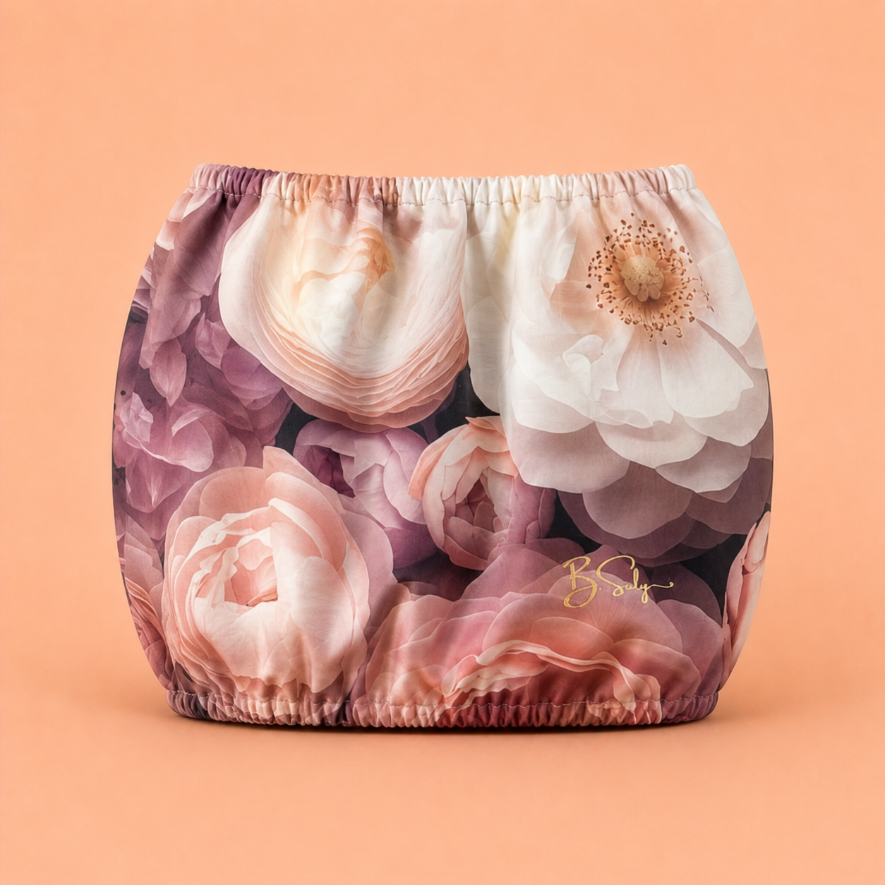 Trolley Fabric Cover – Soft Bloom Floral