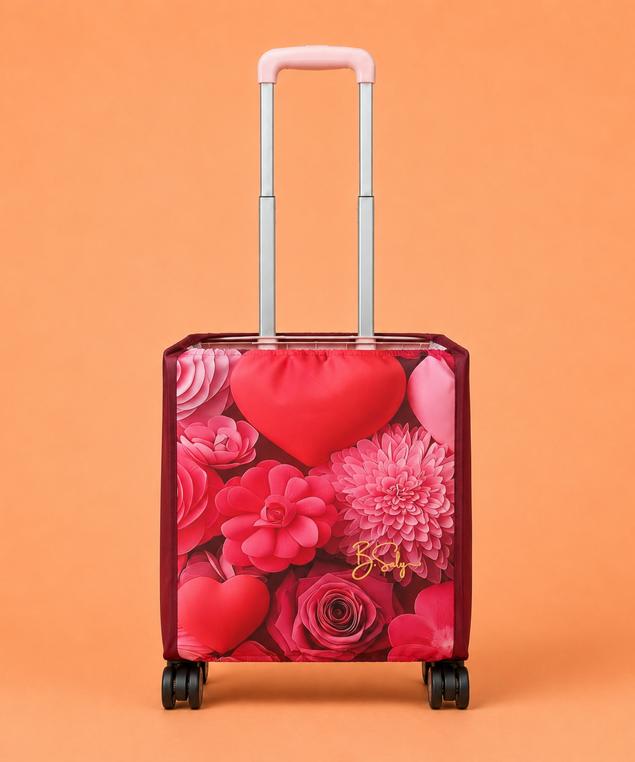 Trolley Fabric Cover – Love Bloom