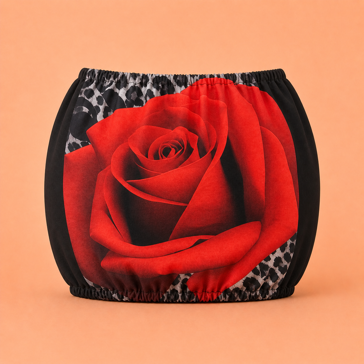Trolley Fabric Cover – Red Rose