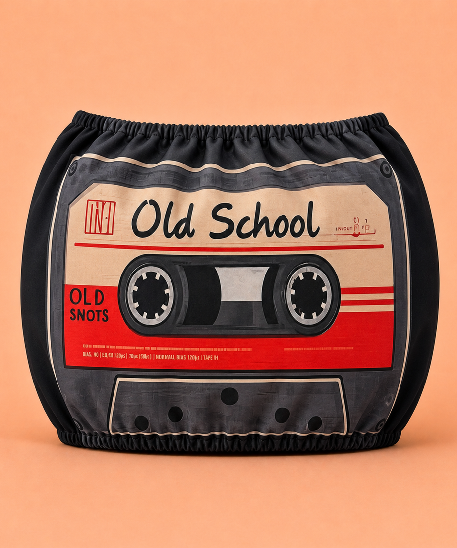 Trolley Fabric Cover – Old School Cassette