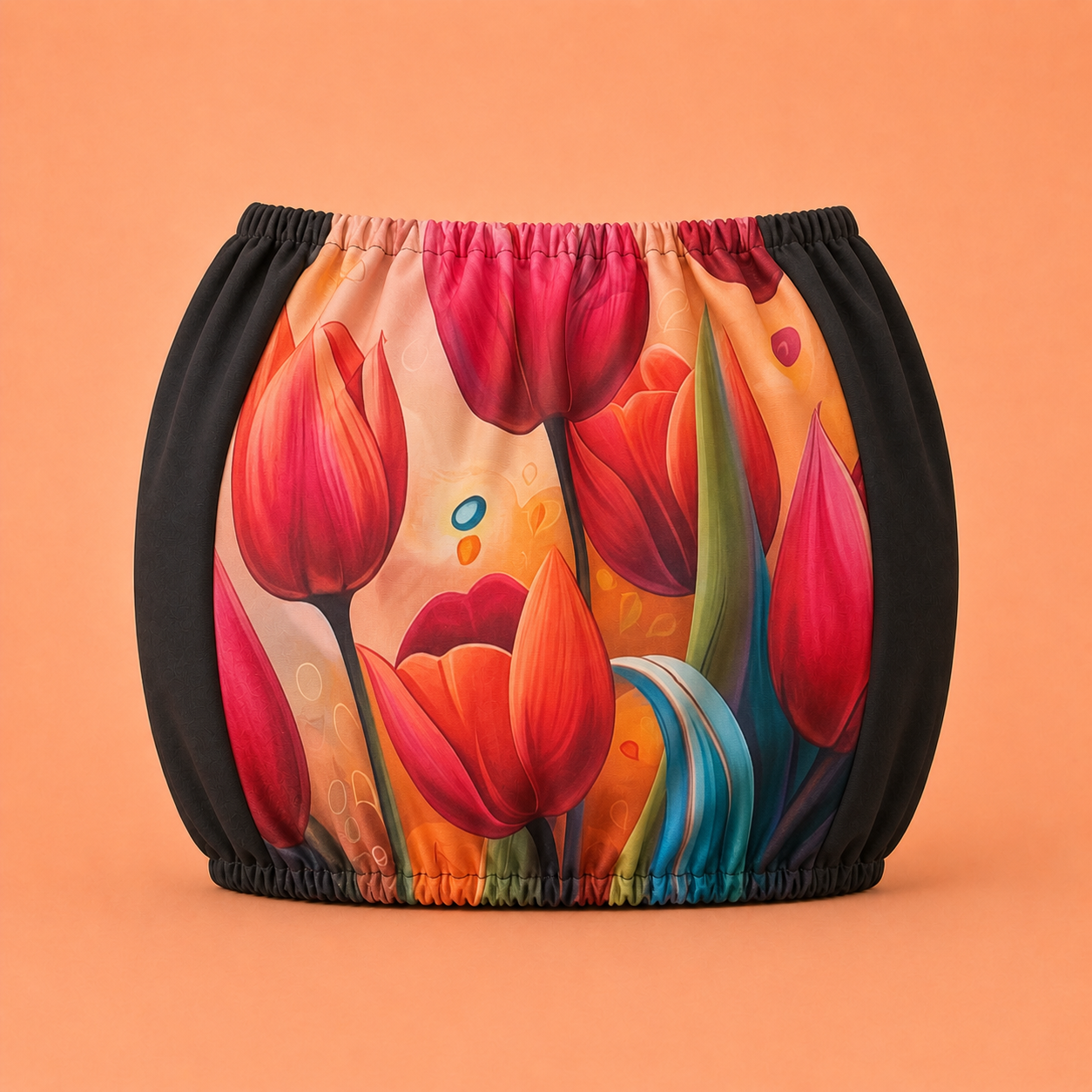 Trolley Fabric Cover – Abstract Floral