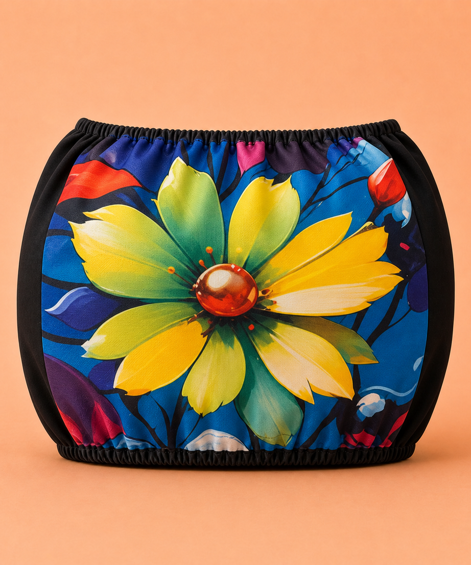Trolley Fabric Cover – Bright Blossom