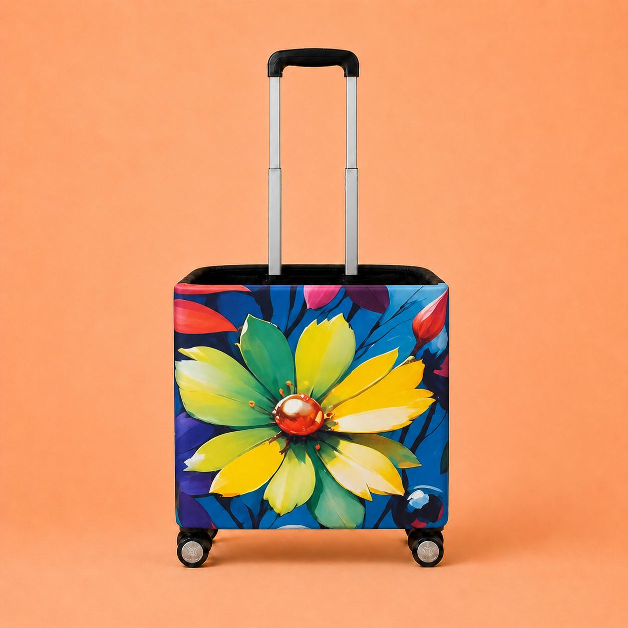 Trolley Fabric Cover – Bright Blossom