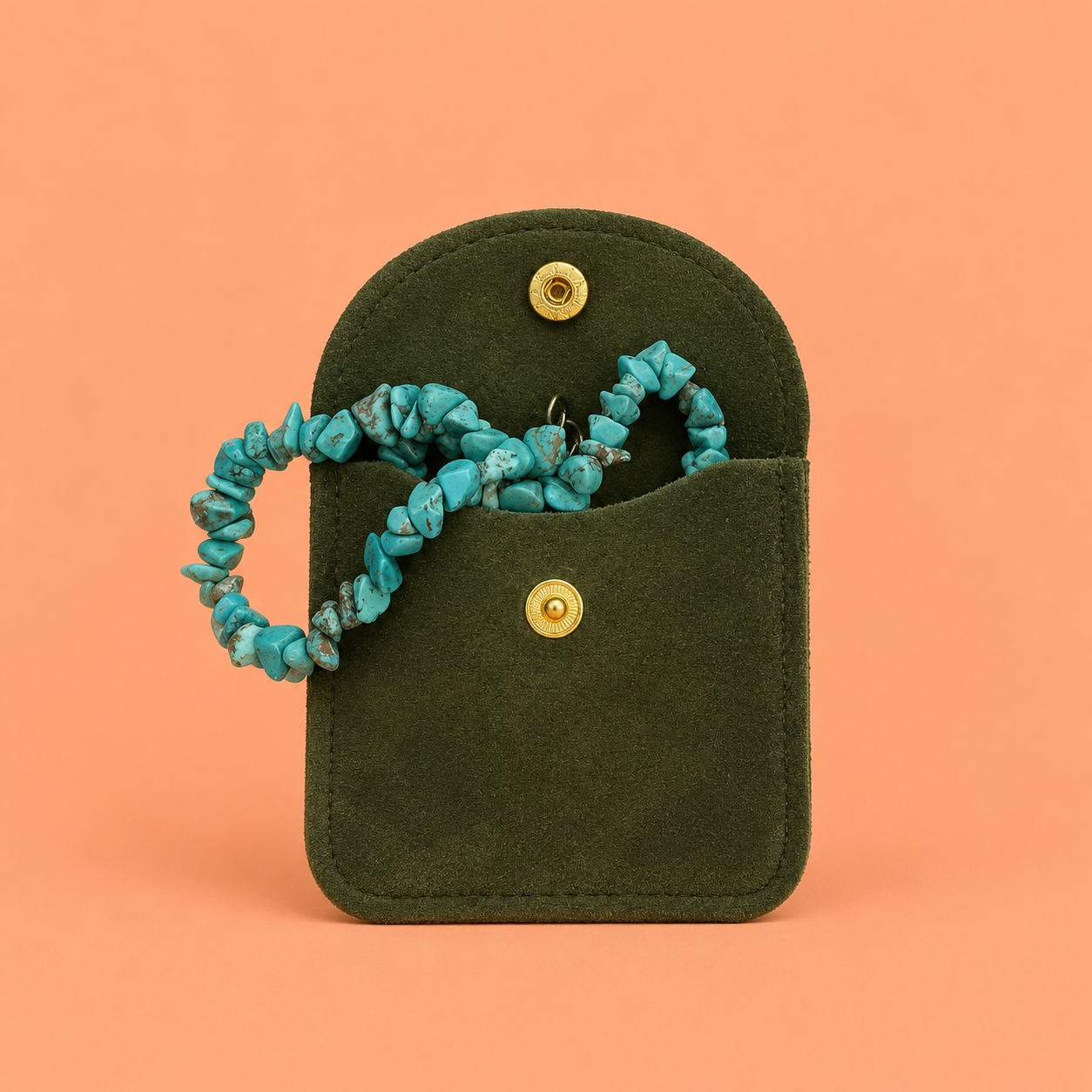 Velvet Snap Accessory Pouch – Set of 5