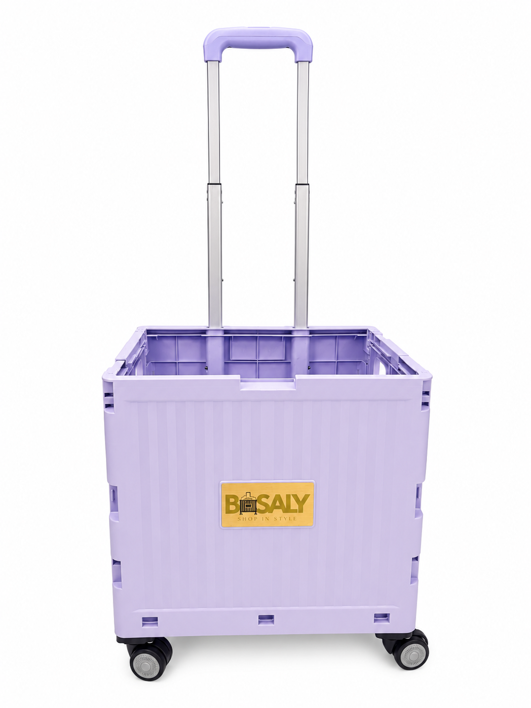 PURPLE SHOPPING CART
