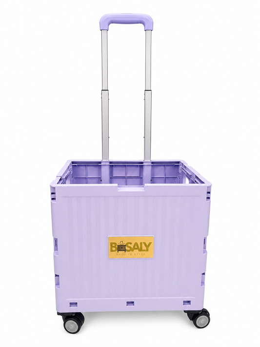 PURPLE SHOPPING CART