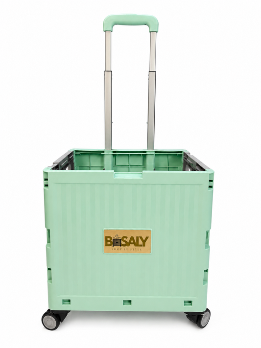 GREEN SHOPPING CART