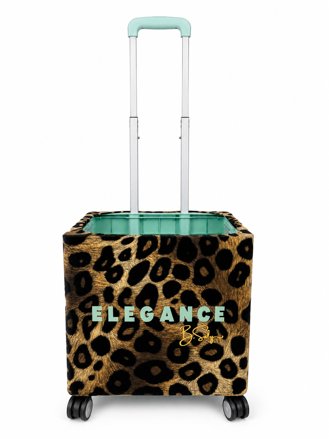 BIG GREEN LEOPARD ELEGANCE