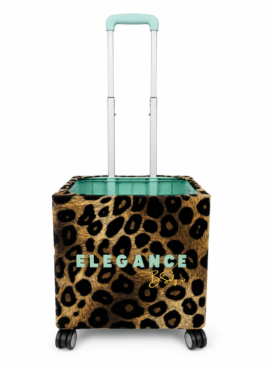 BIG GREEN LEOPARD ELEGANCE