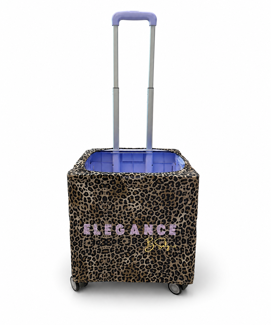 PURPLE LEOPARD ELEGANCE