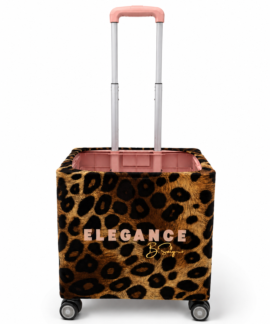 BIG PINK LEOPARD ELEGANCE