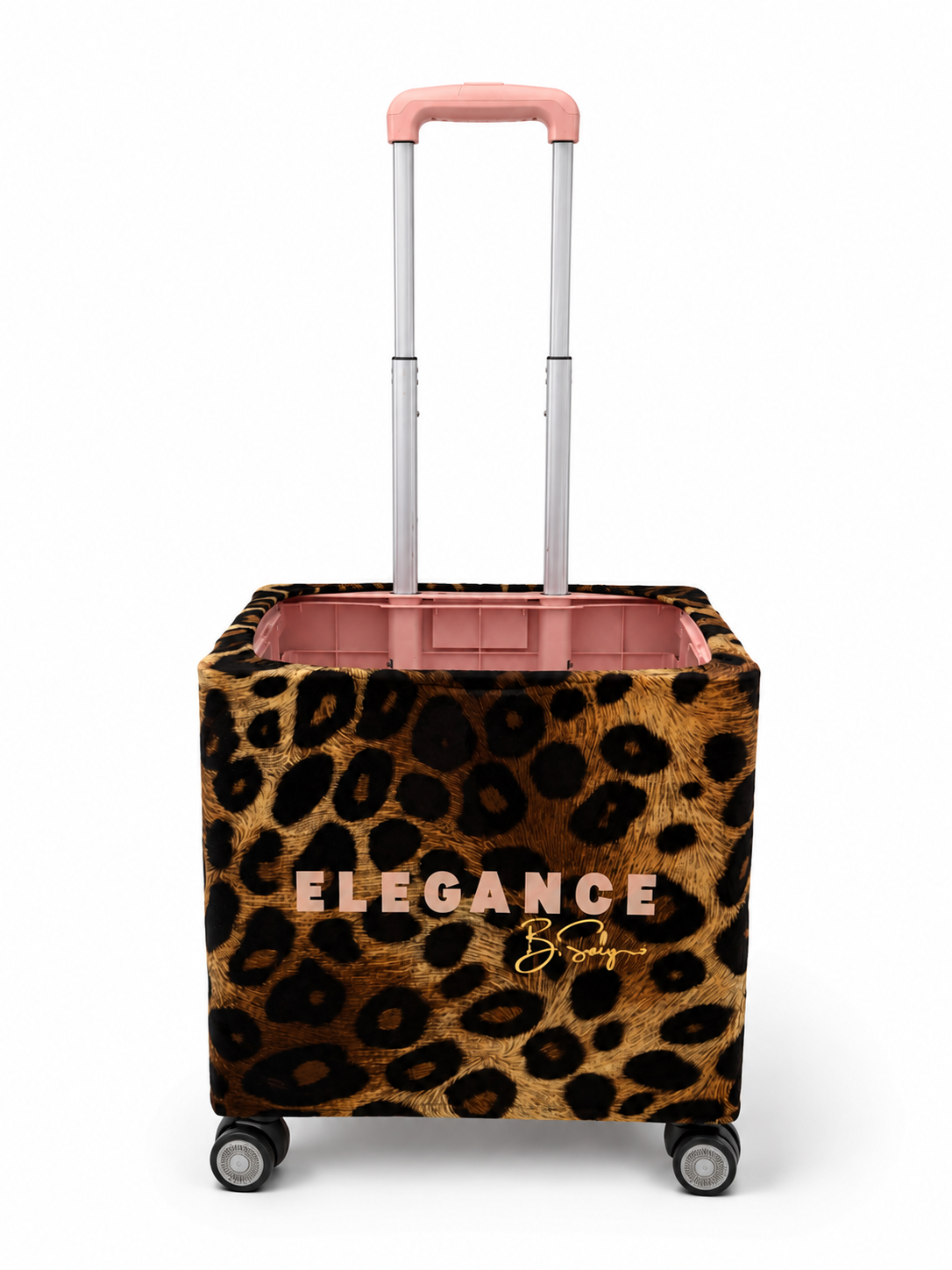 BIG PINK LEOPARD ELEGANCE