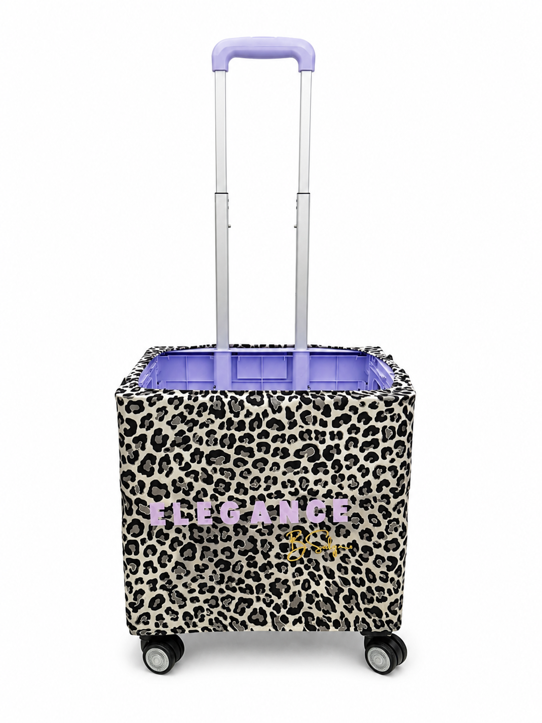 PURPLE GREY LEOPARD