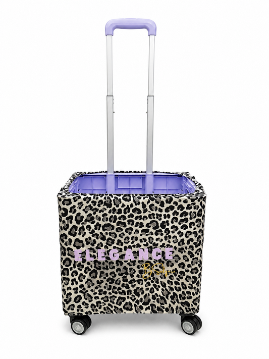 PURPLE GREY LEOPARD