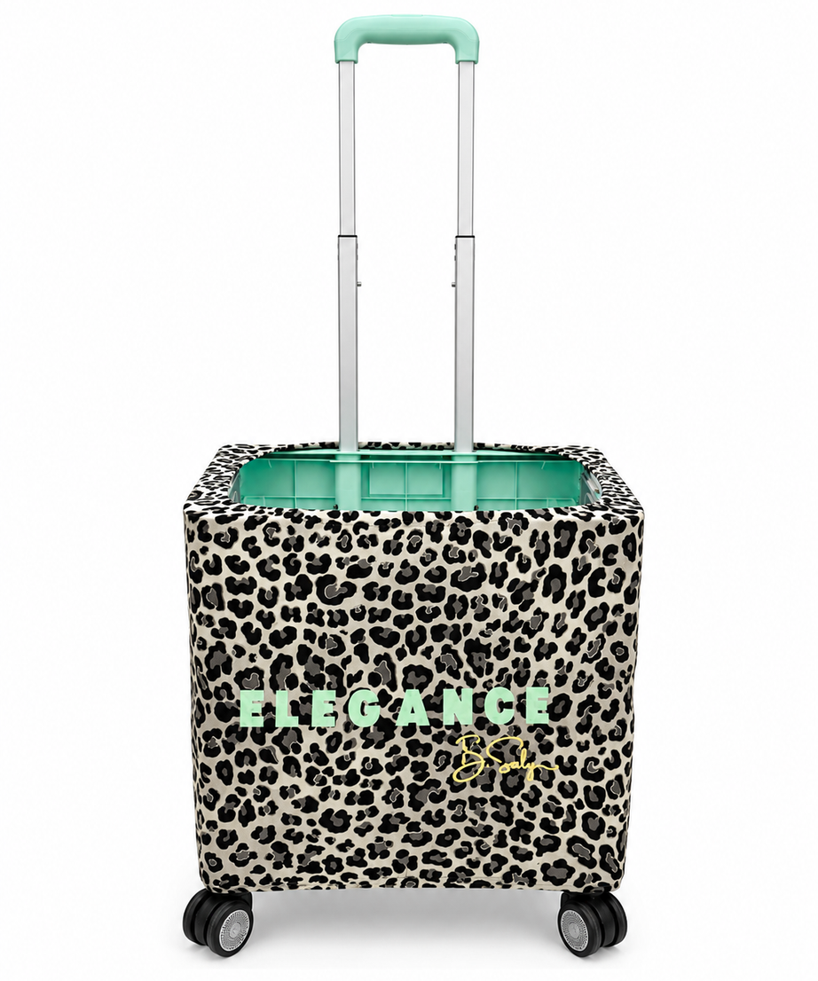 GREEN GREY LEOPARD