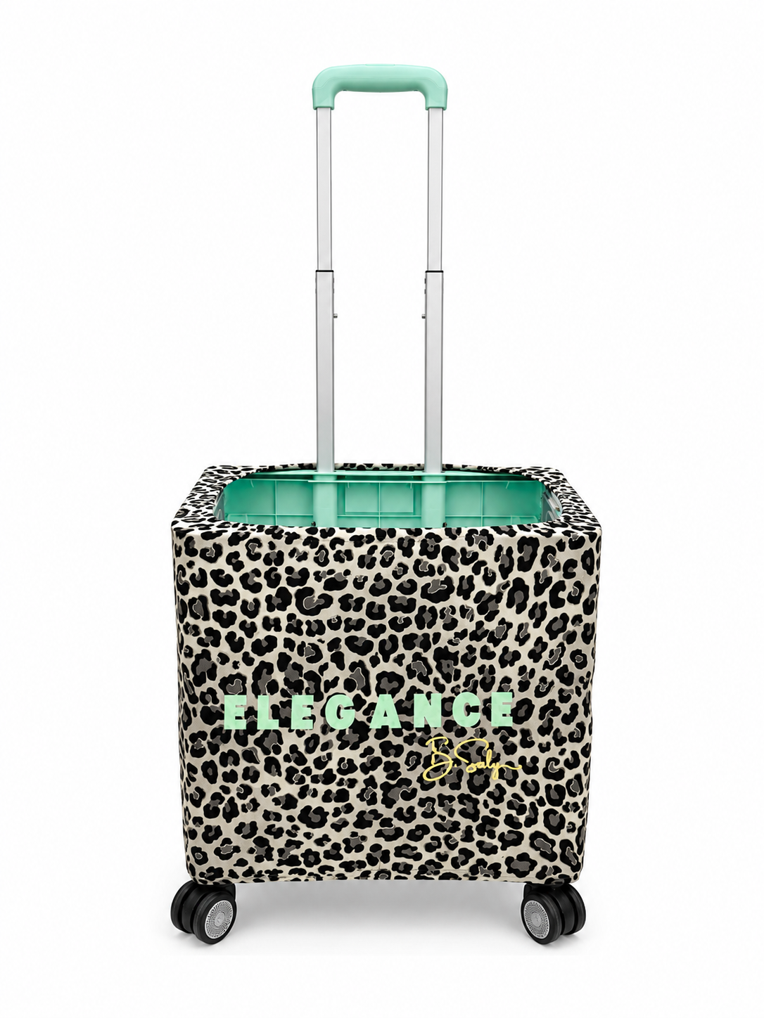 GREEN GREY LEOPARD