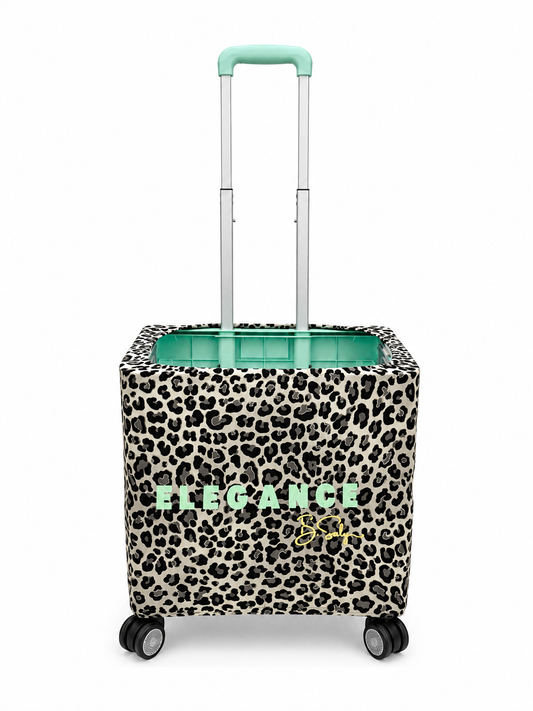 GREEN GREY LEOPARD