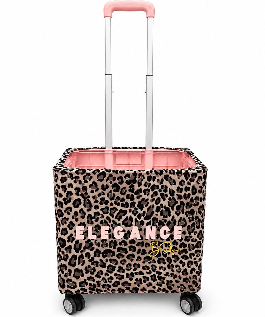 PINK GREY LEOPARD