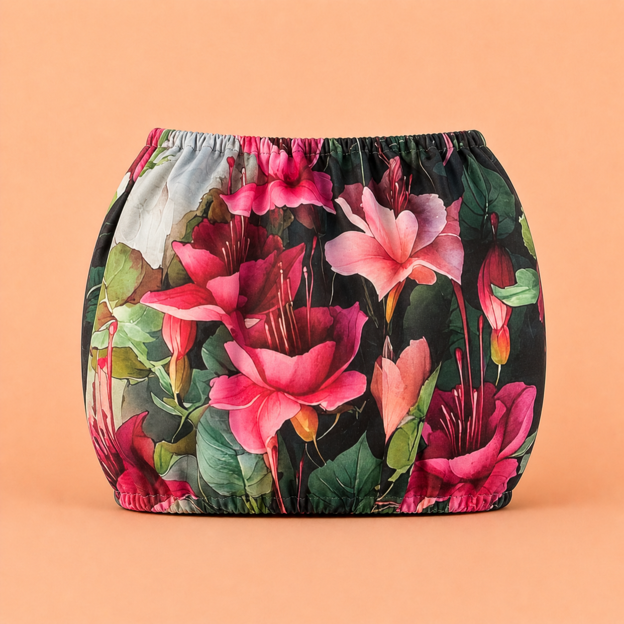 Trolley Fabric Cover - Pink Lily
