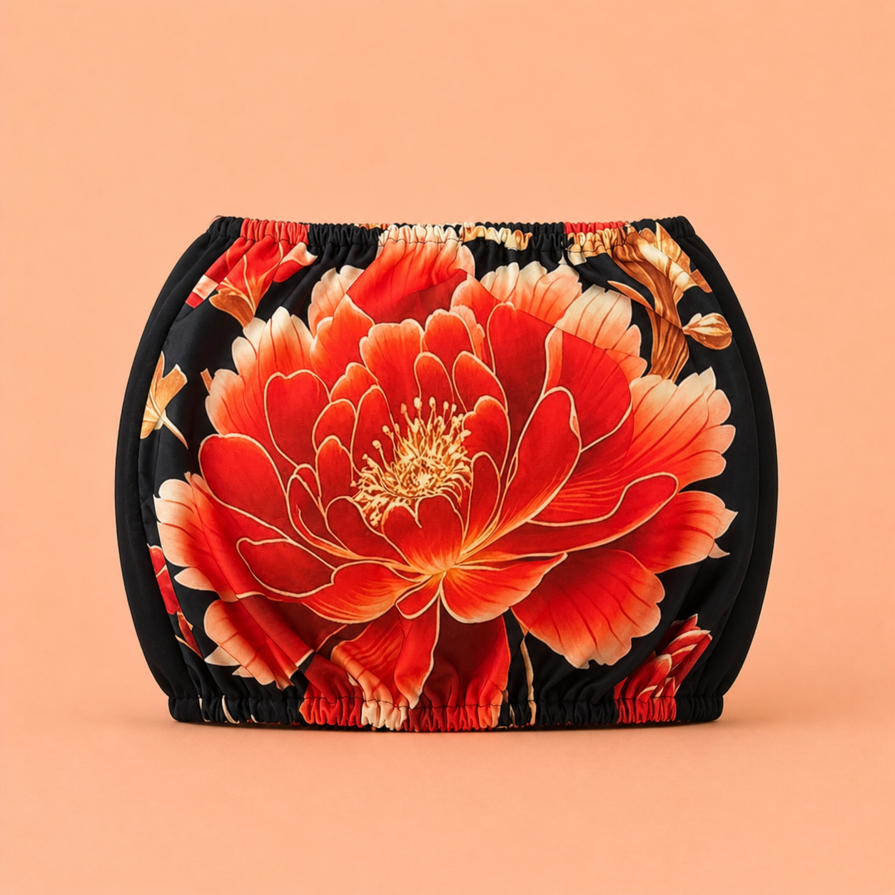 Trolley Fabric Cover – Red Floral