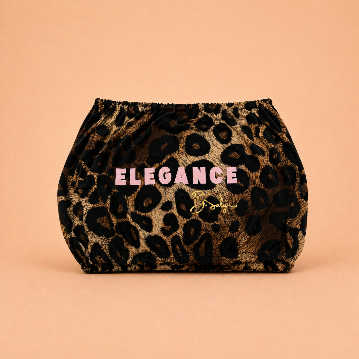 Trolley Fabric Cover - Statement Leopard Elegance