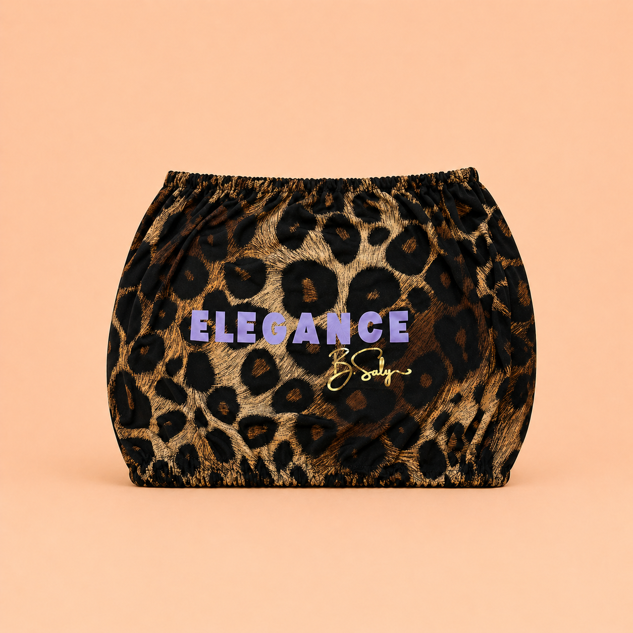 Trolley Fabric Cover - Statement Leopard Elegance