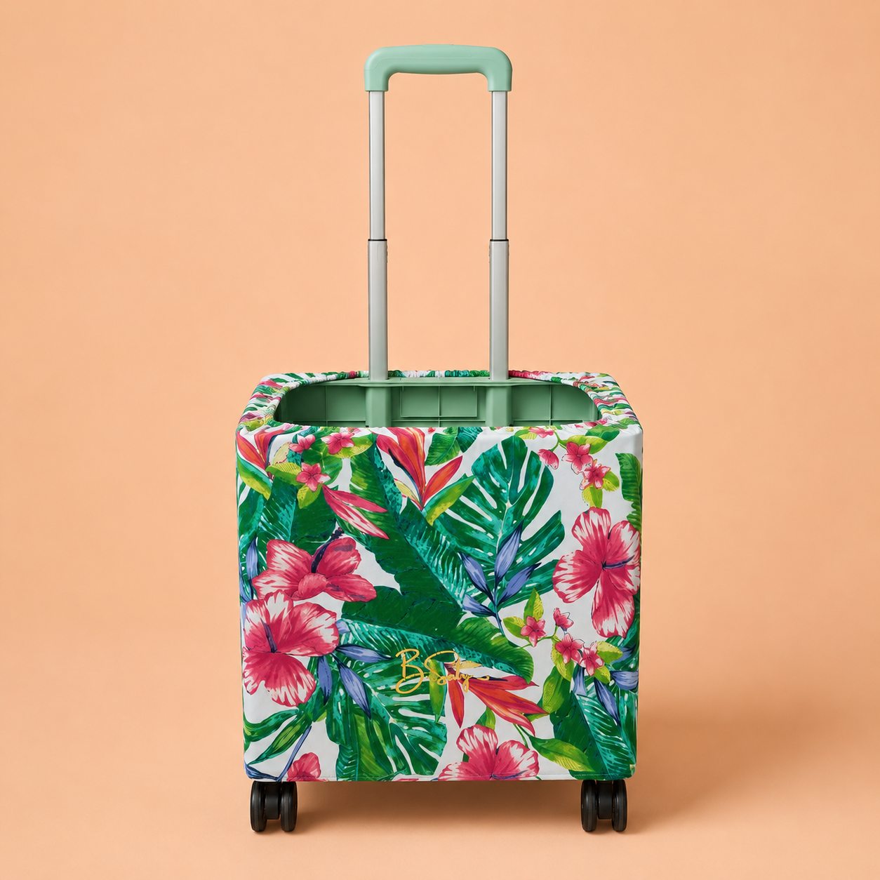 Trolley Fabric Cover – Tropical Bloom
