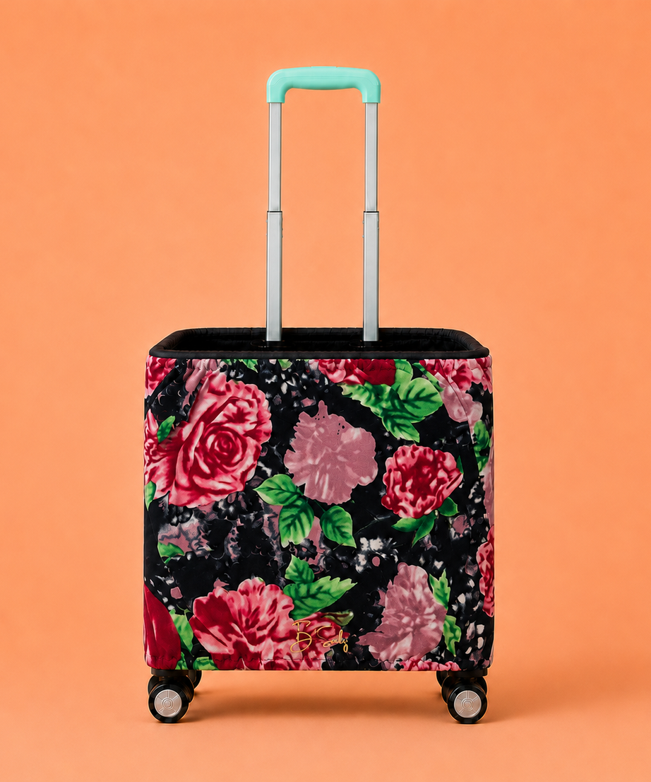 Trolley Fabric Cover – Rose Garden