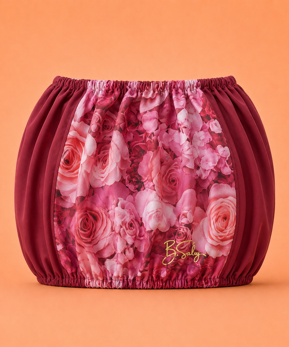 Trolley Fabric Cover – Floral Elegance
