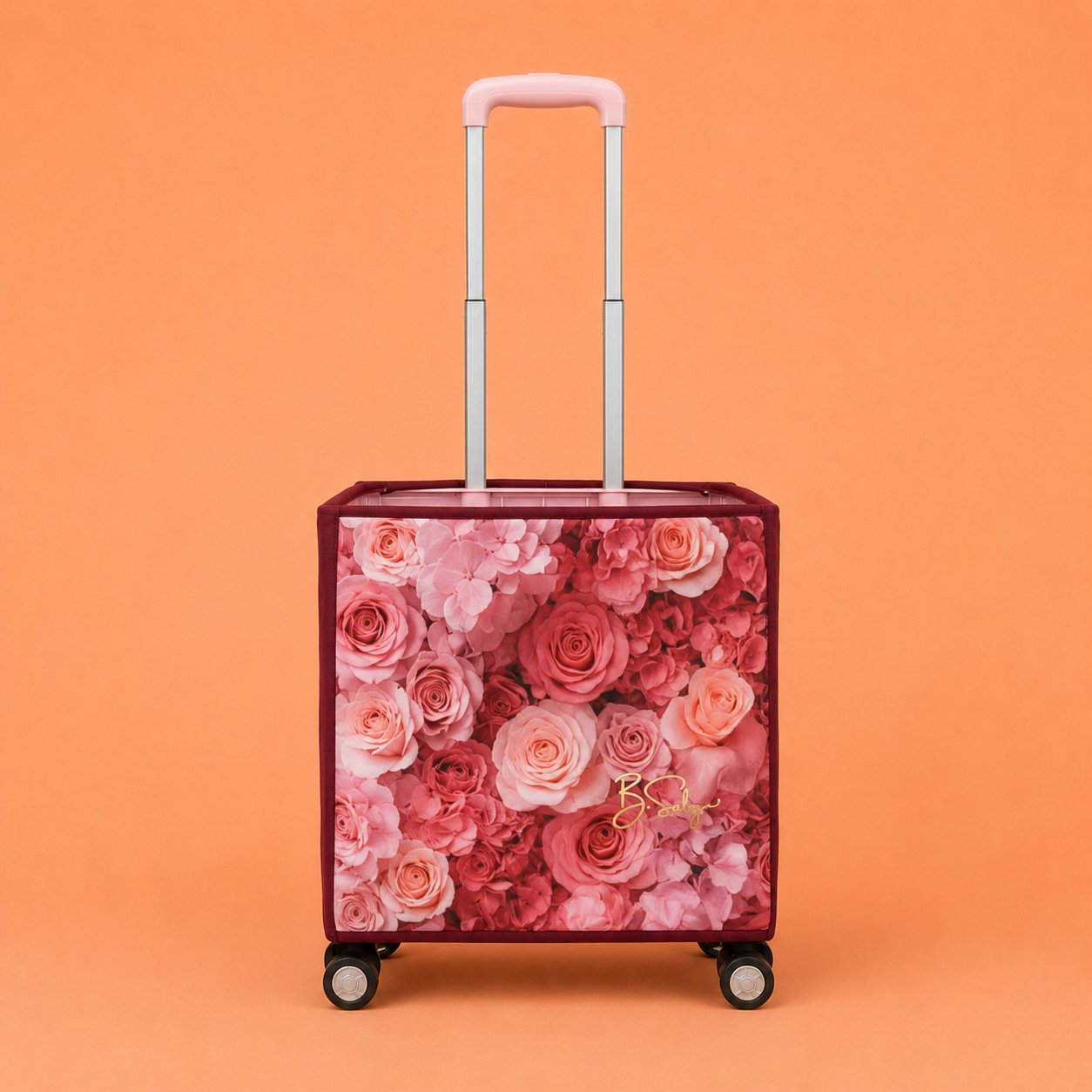 Trolley Fabric Cover – Floral Elegance