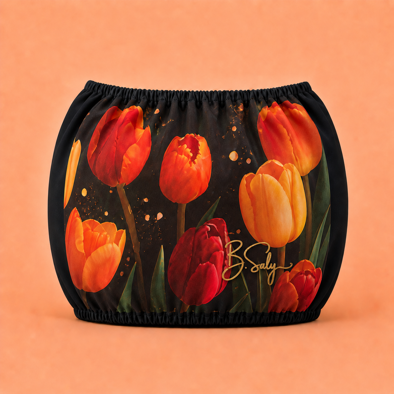 Trolley Fabric Cover – Sunset Tulips